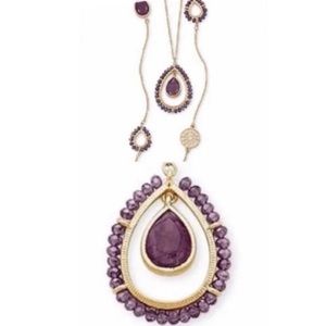 Premier Designs 3 in 1  Iris Layered Necklace
